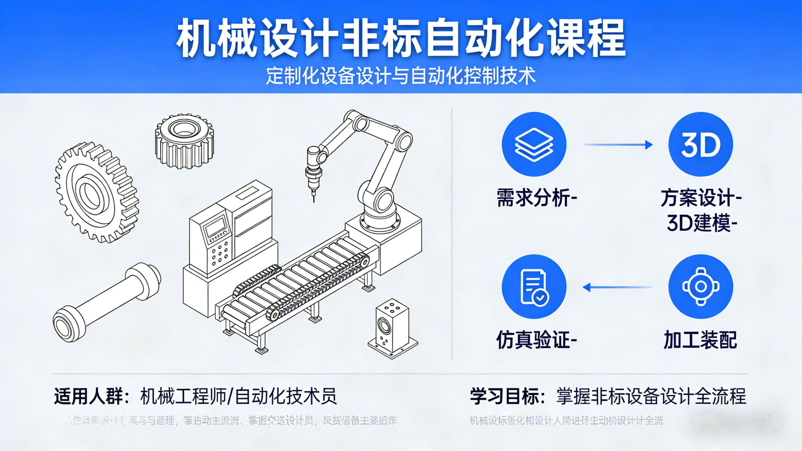 机械设计非标自动化设计课程
