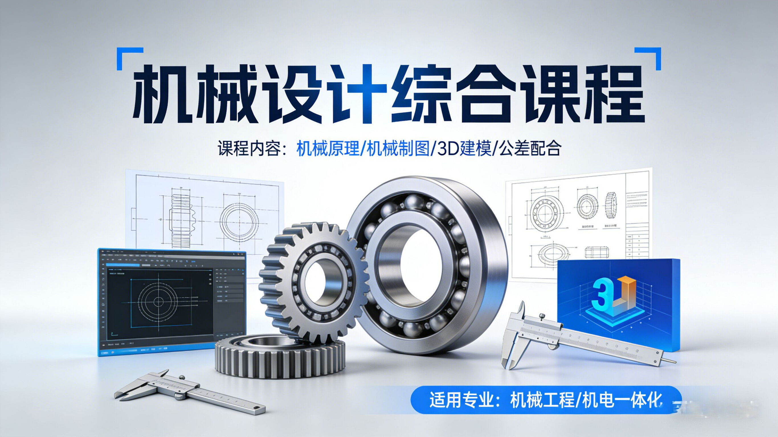 机械设计综合课程 - 友恩机械师实训中心