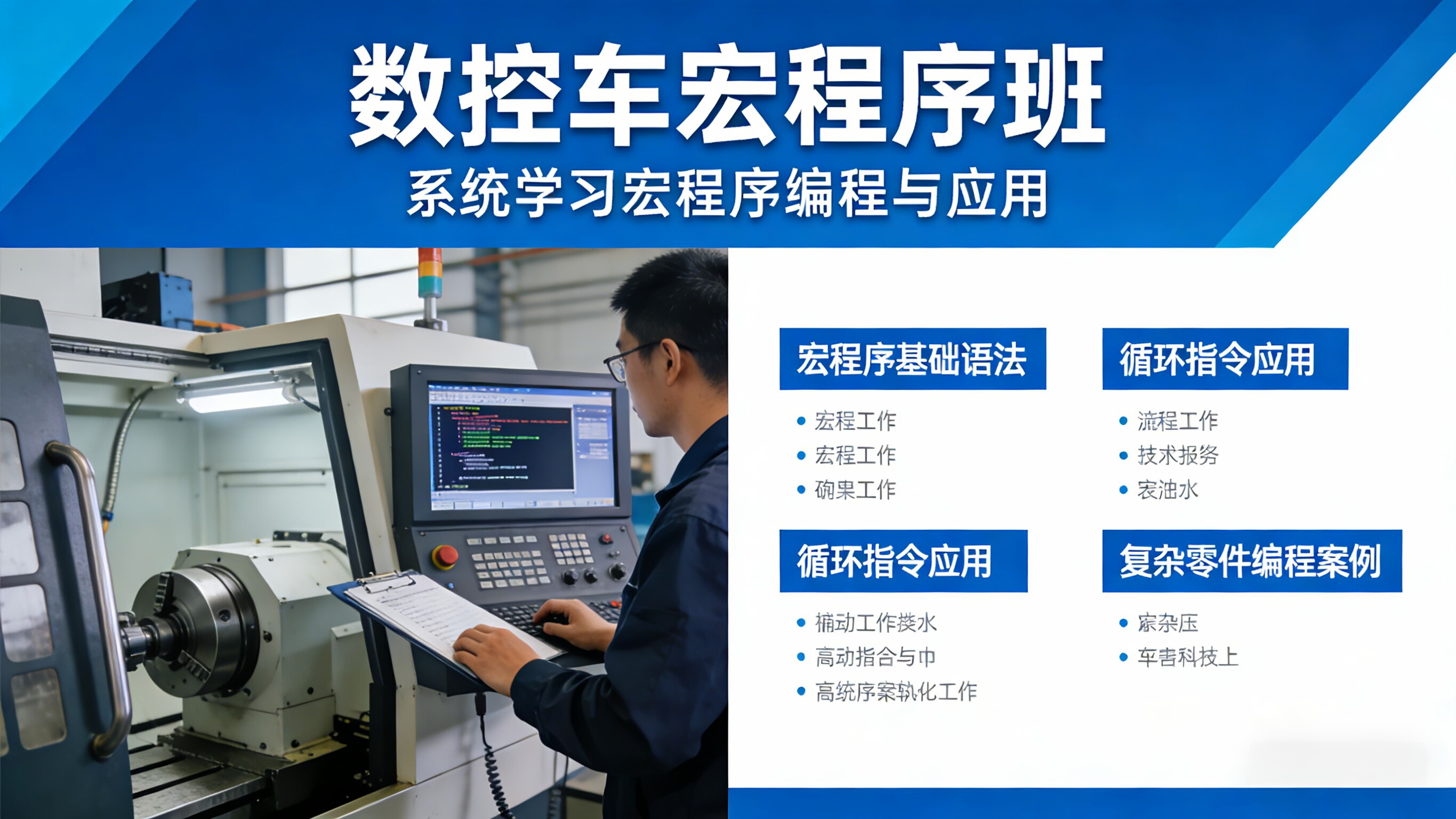 数控车宏程序编程 - 友恩机械师实训中心